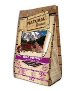 Natural Greatness teraviljavaba kasside kuivtoit Wild Instinct
