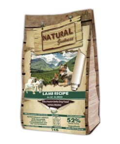 Natural Greatness teraviljavaba koerte kuivtoit Lamb Recipe