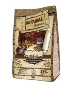 Natural Greatness teraviljavaba koerte kuivtoit Turkey Recipe