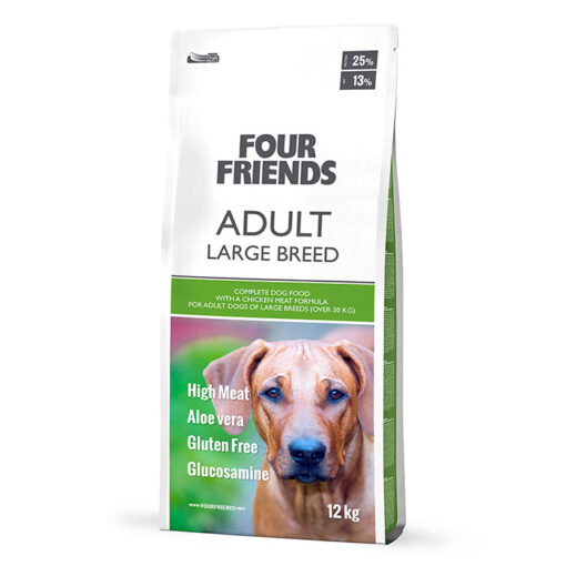 FourFriends Adult Large Breed koera kuivtoit 12kg