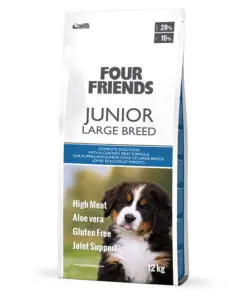 FourFriends Junior Large Breed kutsikate kuivtoit 12kg