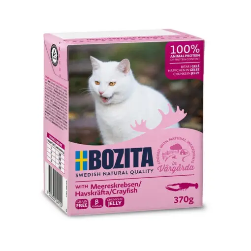 Bozita kassikonserv Crayfish in Jelly 370g
