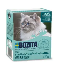 Bozita kassikonserv Haddock in Jelly 370g