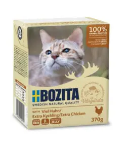 Bozita kassikonserv Extra Chicken in Jelly 370g