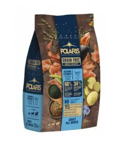 Polaris teraviljavaba koerte kuivtoit Salmon & Turkey