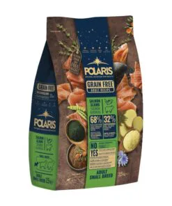 Polaris teraviljavaba koerte kuivtoit väikest tõugu koertele Salmon & Lamb