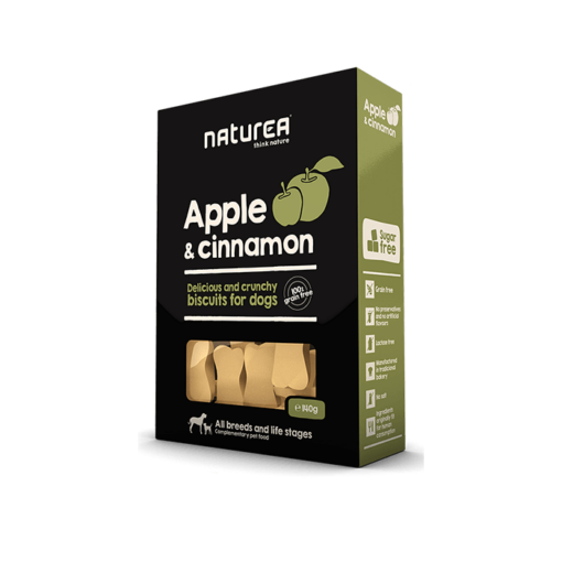 Naturea teraviljavabd küpsised koertele Apple & cinnamon õunte ja kaneeliga