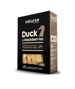 Naturea teraviljavabd küpsised koertele Duck & lackberries pardi ja murakaga