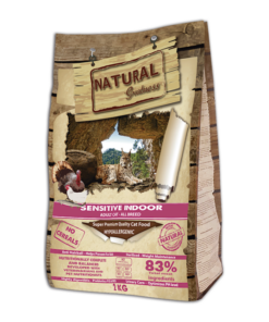 Natural Greatness teraviljavaba kasside kuivtoit Hypoallergenic Sensitive Indoor-2kg