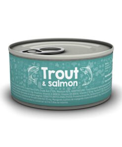 Naturea konserv kassidele Trout and Salmon
