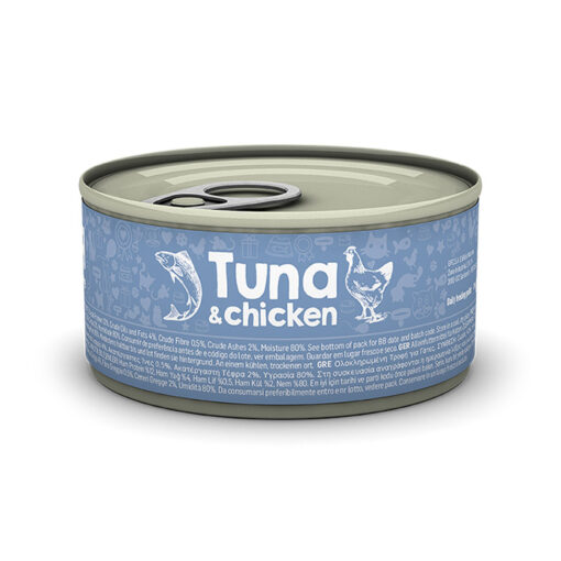 Naturea konserv kassidele Tuna and Chicken