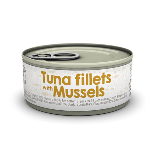 Naturea konserv kassidele Tuna with Mussels