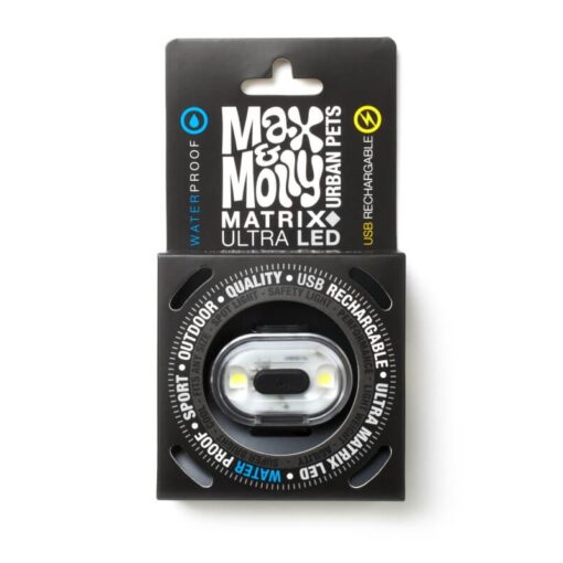 Max & Molly Matrix Ultra Led tuluke, must pakendis