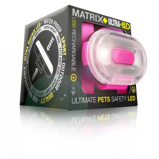 Max & Molly Matrix Ultra Led tuluke, roosa pakendis