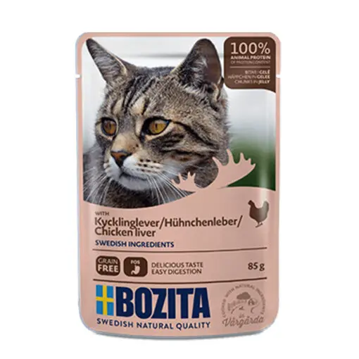 Bozita kassikonserv Chicken Liver in Jelly