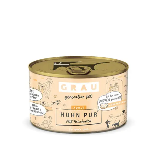 Grau koerakonserv kana 200g