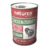 Naturea konserv koertele kana ja kalkuniga 400g
