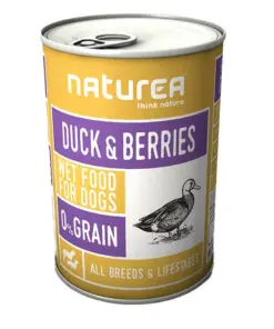 Naturea konserv koertele pardi ja marjadega 400g