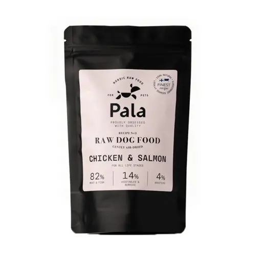 Pala naturaalne õhu käes kuivatatud liha Chicken & Salmon