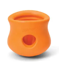 West Paw Zogoflex Toppl kummist mänguasi koertele, oranž L