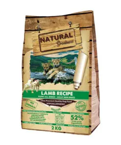 Natural Greatness teraviljavaba koerte kuivtoit Lamb Recipe Starter Puppy Adult mini 2kg
