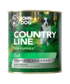 John Dog Country Line konserv kutsikatele pardiga
