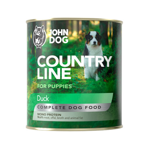 John Dog Country Line konserv kutsikatele pardiga