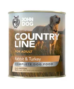 John Dog konserv koertele küüliku ja kalkuniga