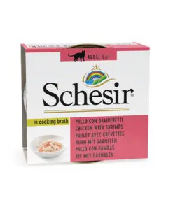 Schesir konserv kassidele kana ja krevetid puljongis