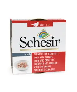 Schesir konserv kassidele tuunikala ja krevetid želees
