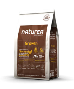 Naturea teraviljavaba kutsikate kuivtoit Growth 2kg