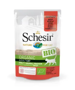 Schesir BIO konserv kassidele veisega