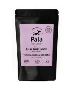 Pala naturaalne õhu käes kuivatatud liha Turkey, Duck & Herring 100g