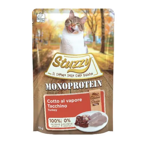 Stuzzy monoproteiin konserv kassidele kalkuniga