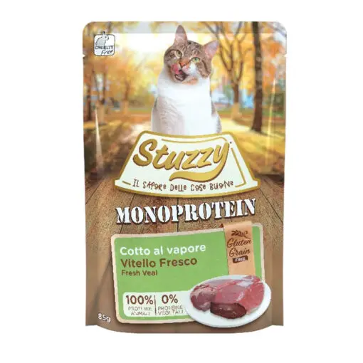 Stuzzy monoproteiin konserv kassidele vasikaga