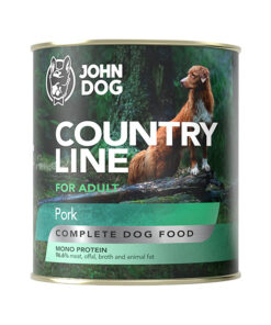 John Dog Country Line konserv koertele seaga