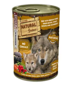 Natural Greatness teraviljavaba konserv koertele VEIS & IBERICO SIGA ubade, bataadi ja jõhvikatega