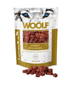 Woolf koera- ja kassimaius küülikuga Rabbit Chunkies