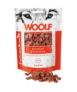 Woolf koera- ja kassimaius lõhega Salmon Chunkies