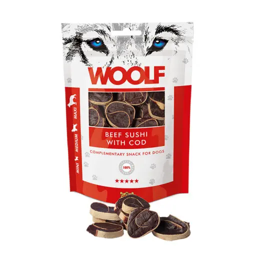 Woolf koeramaius veisega Beef Sushi with Cod