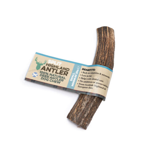 Koeramaius Antler naturaalne hirve sarv poolik S