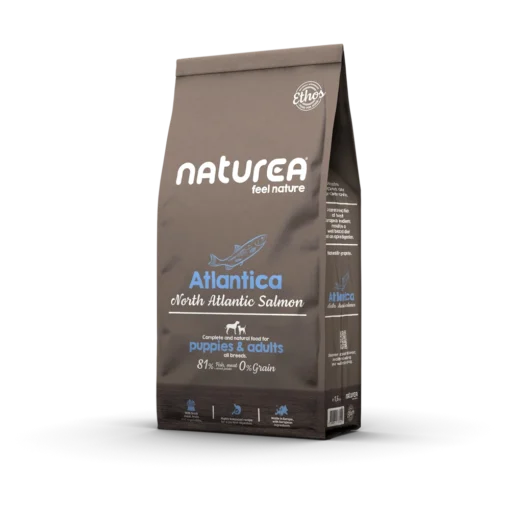 Naturea Ethos koerte kuivtoit Atlantica North Atlantic Salmon