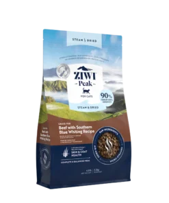 ZIWI Peak Steam Dried kassitoit veise ja põhjaputassuuga_2.2kg