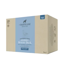 Innocent Hound kuivtoit koertele Gourmet British Duck pardiga