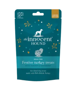 The Innocent Hound maius koertele Festive Turkey Treats 70g