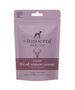 The Innocent Hound maius koertele Venison sausage with potato