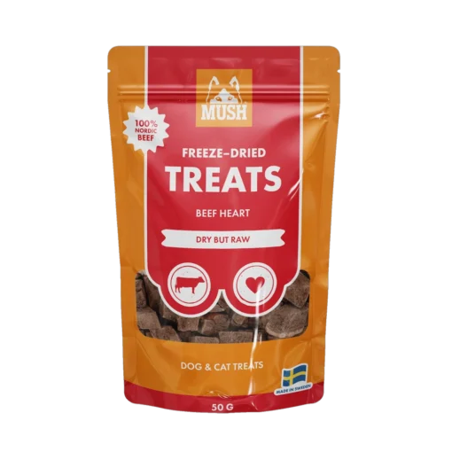 Mush külmkuivatatud VEISE SÜDA 50g