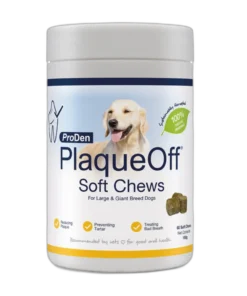 PlaqueOff ProDen Soft Chews suurte koerte maiused 180g 60tk