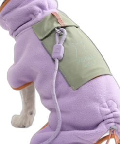 Woolly Wolf Fleece Pullover Lavender 3