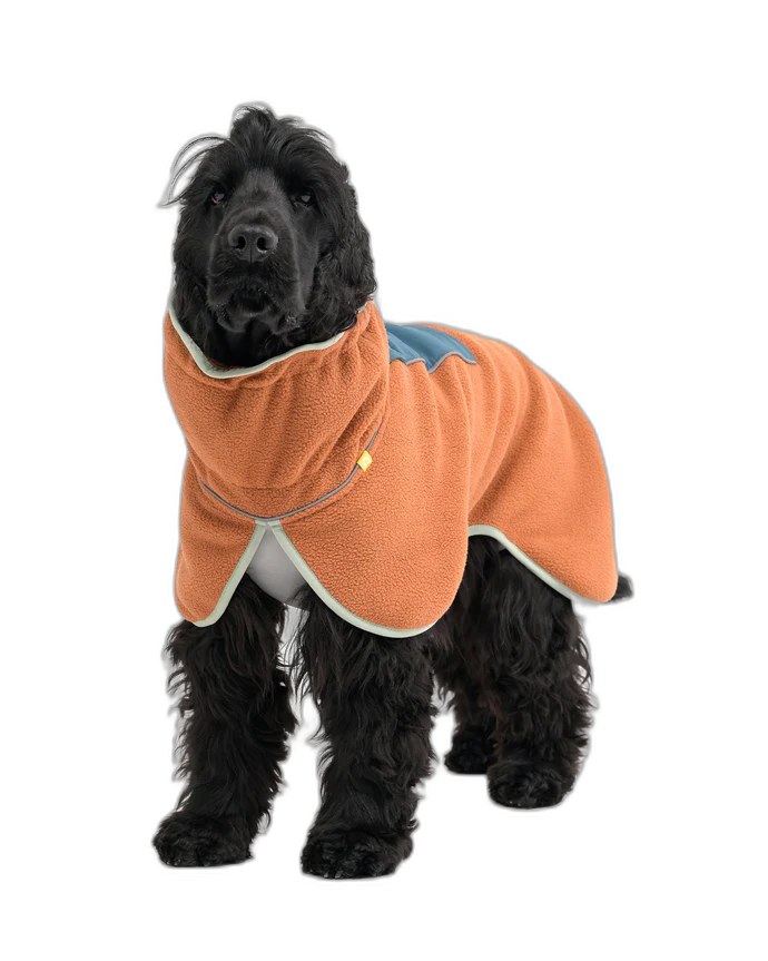 Woolly Wolf Fleece Pullover Terracotta 2